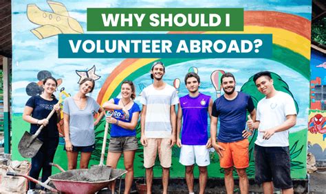 Should I Volunteer Abroad